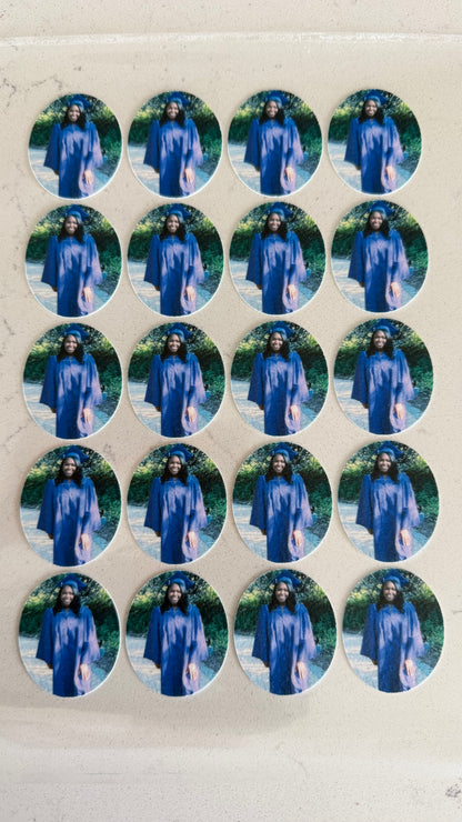 Oval Smaller Frame Edible Image Sheet