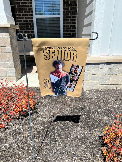 Graduation Garden Flag