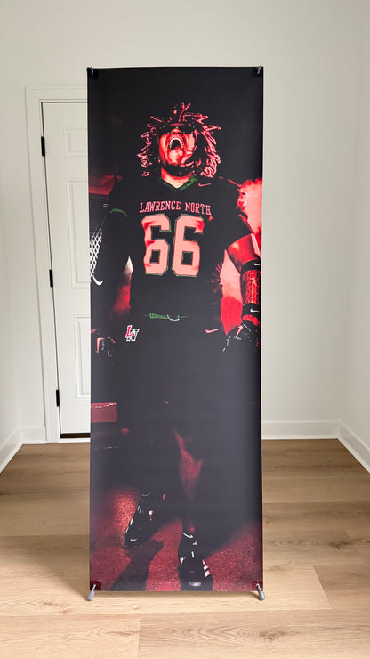 X- Banner ( 24"X 72") Vinyl ( Birthday, Wedding, Prom)