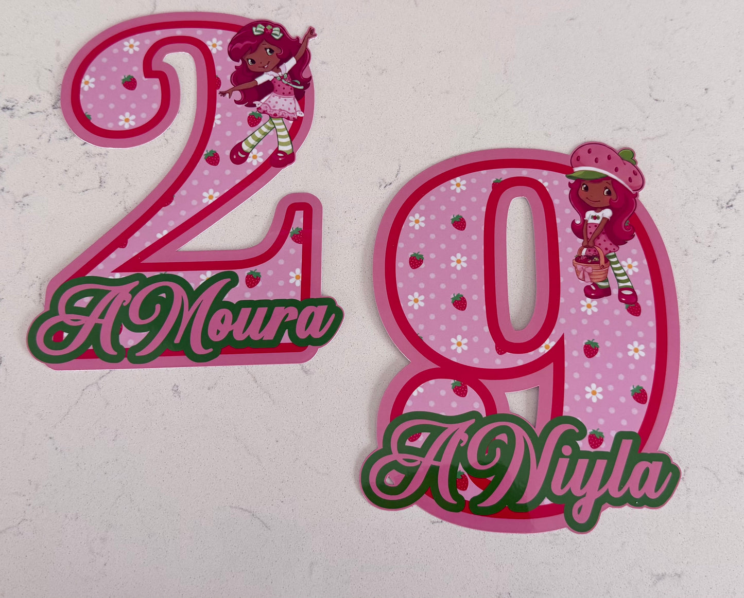 Custom Laminated Toppers
