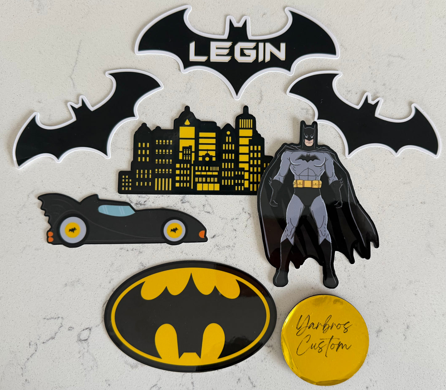 Custom Laminated Toppers