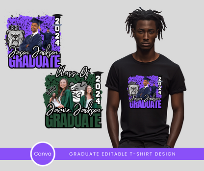 Graduation T-shirt Template