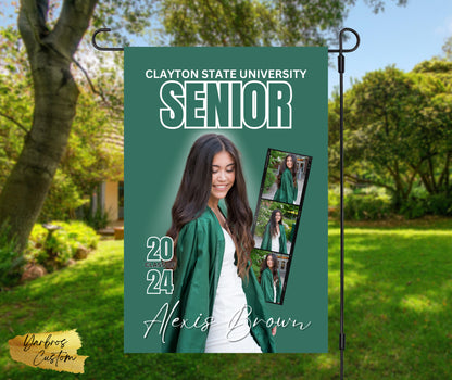 Graduation Garden Flag