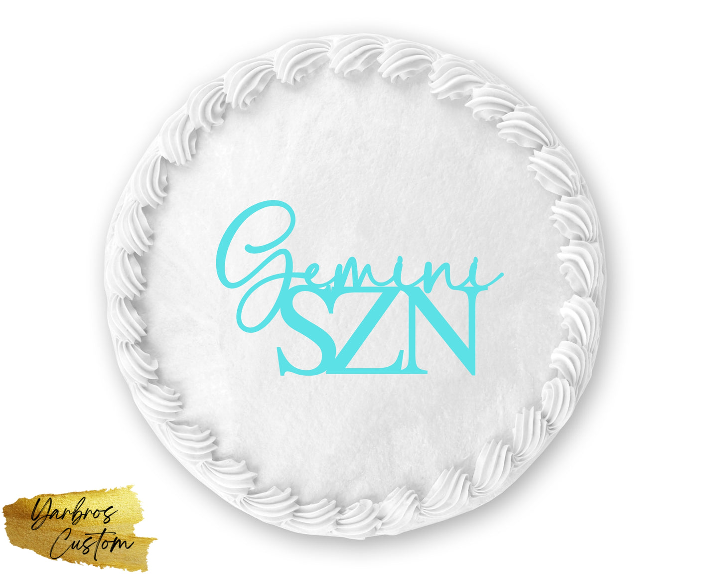 SZN Cake Topper