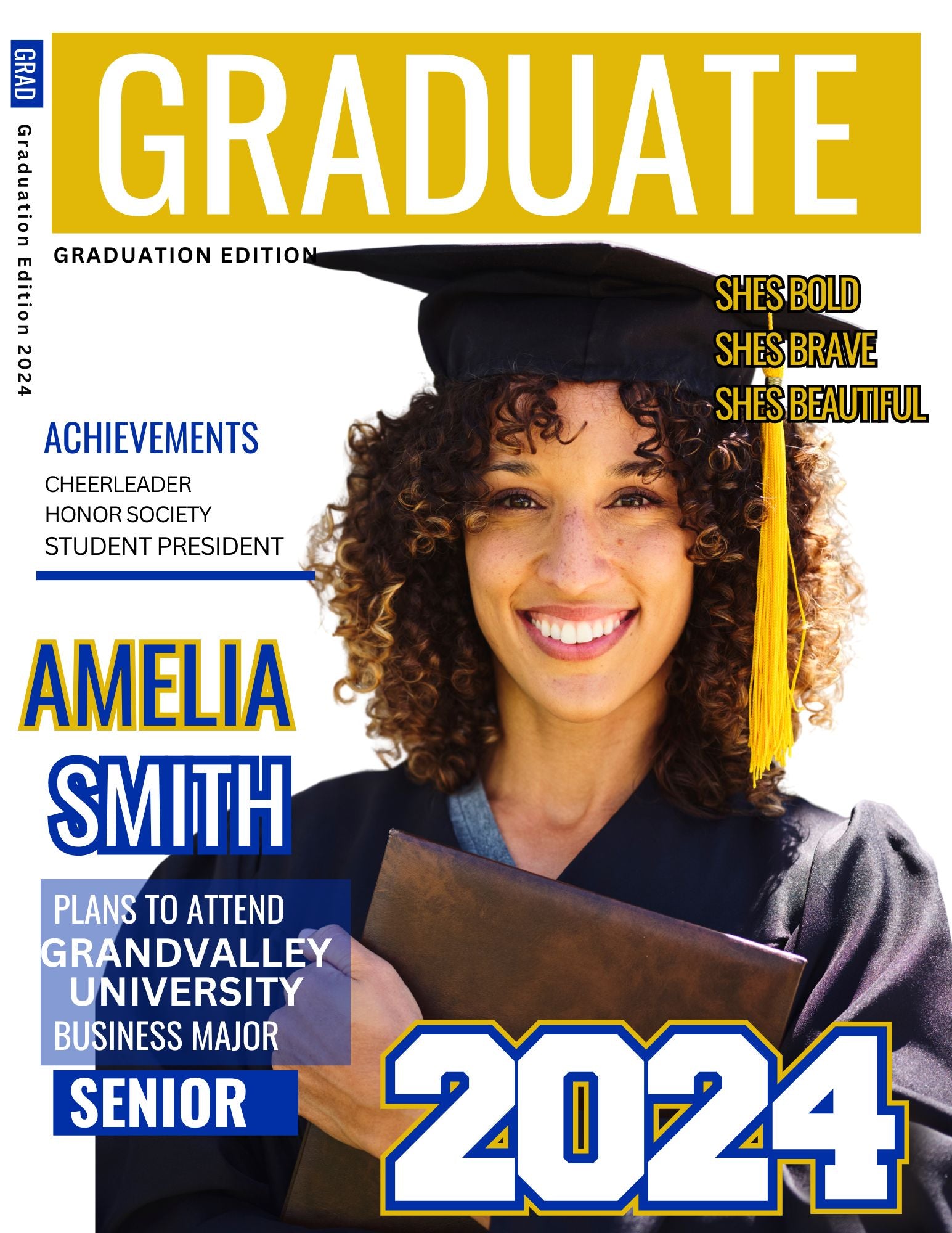 Graduate Magazine Digital Cover – Yarbros Custom