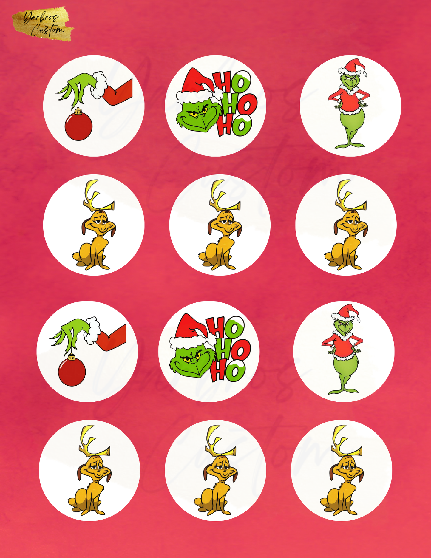 Christmas Edible Image