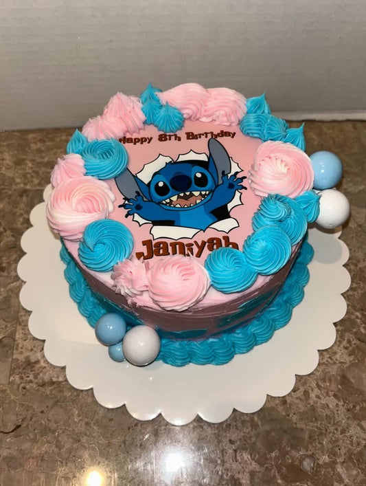 Edible Circle Cake Toppers