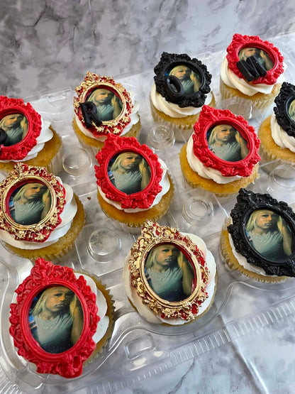 Oval Smaller Frame Edible Image Sheet
