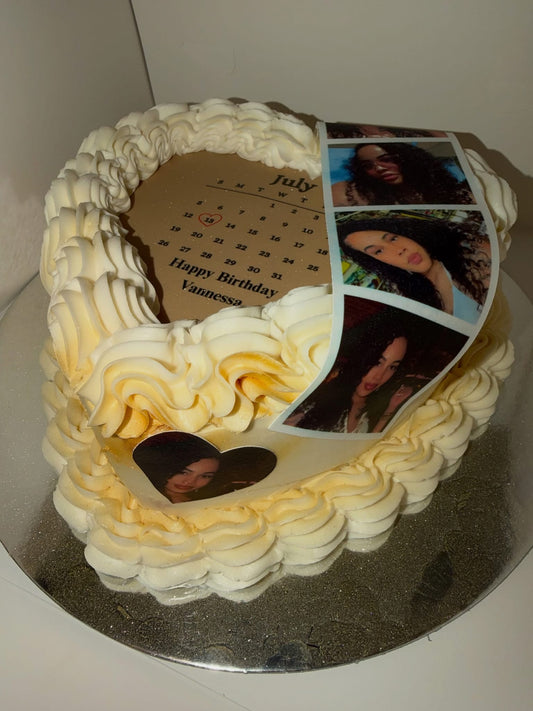 Calendar Edible Cake Topper