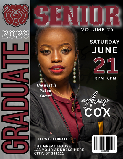 Graduation or Party Invite (Digital Only)