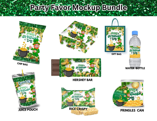 St Patrick Party Favor Template