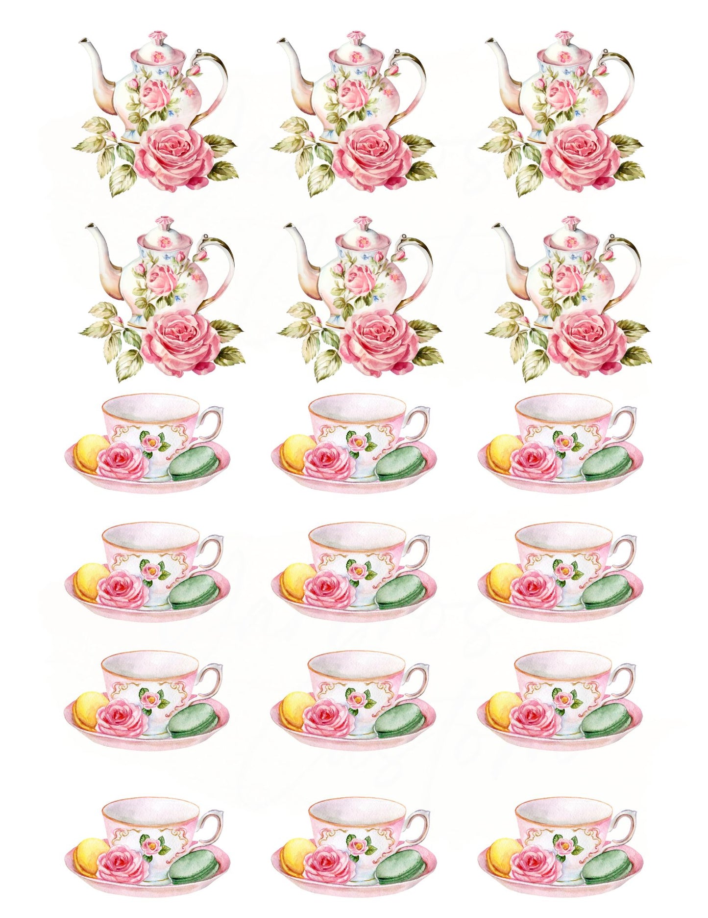 Tea Party Printable Images