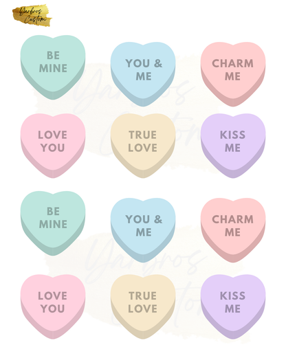 Valentines Edible Images