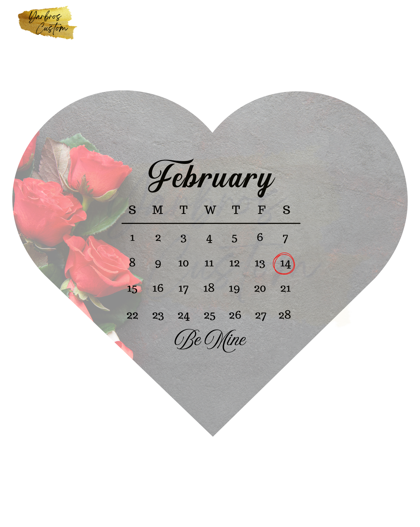 Valentines Edible Images