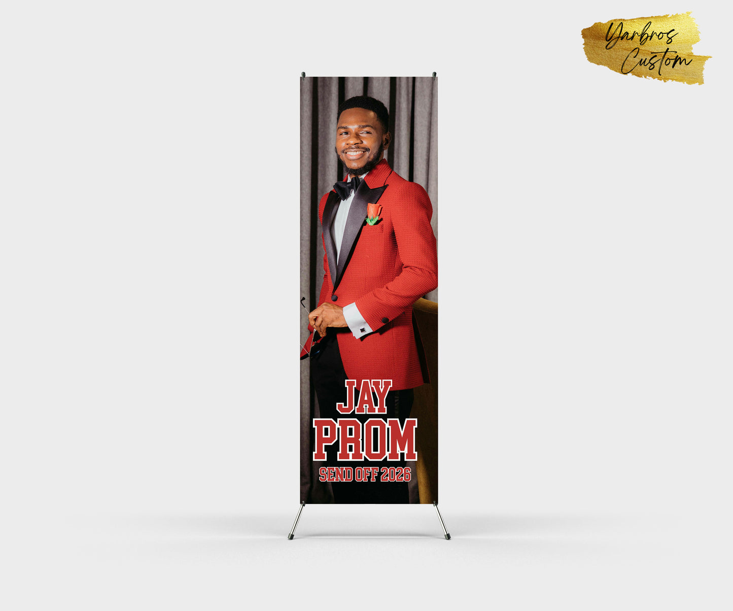 X- Banner ( 24"X 72") Vinyl ( Birthday,Wedding , Prom)