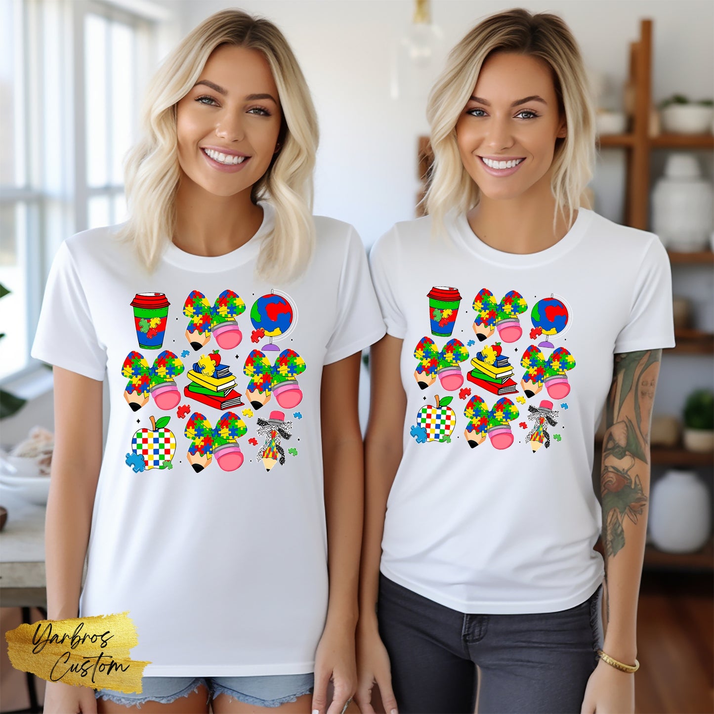 Teacher Autism Tee