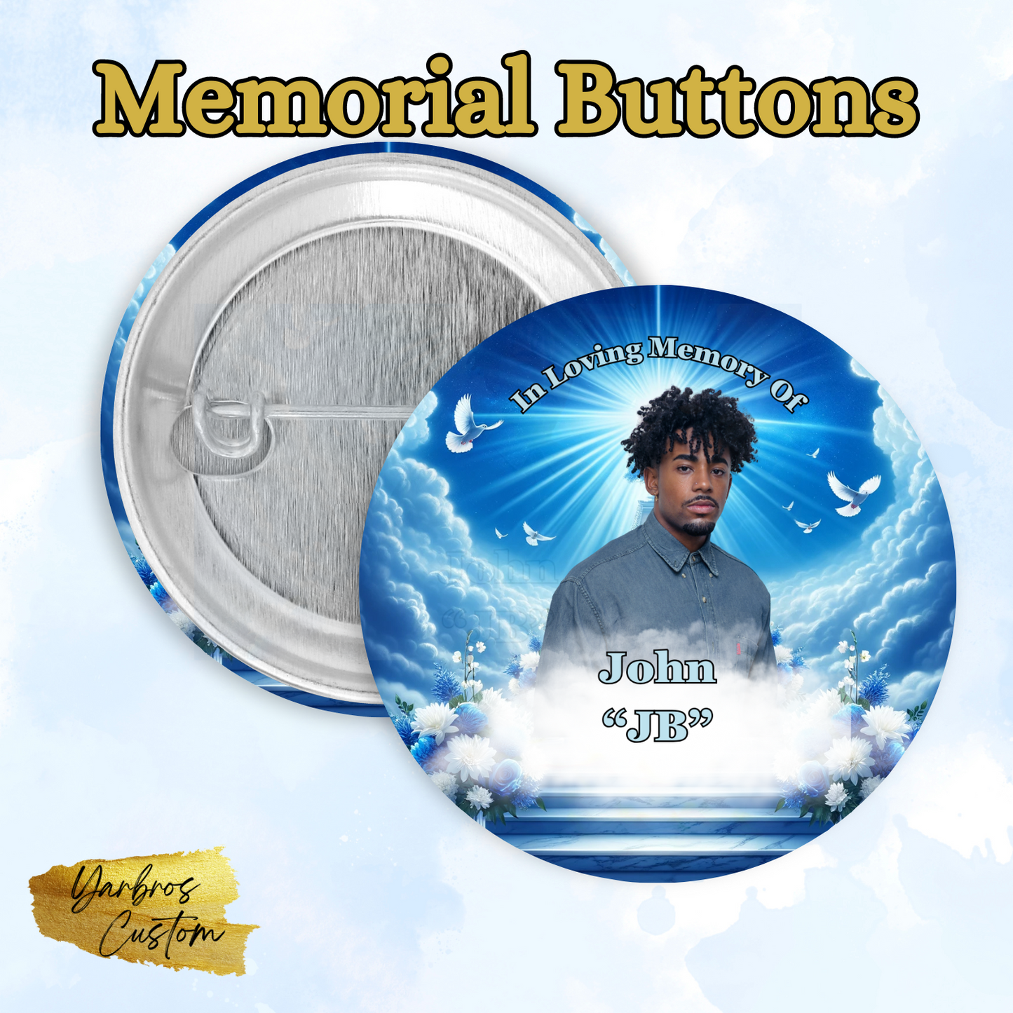 Memorial Buttons