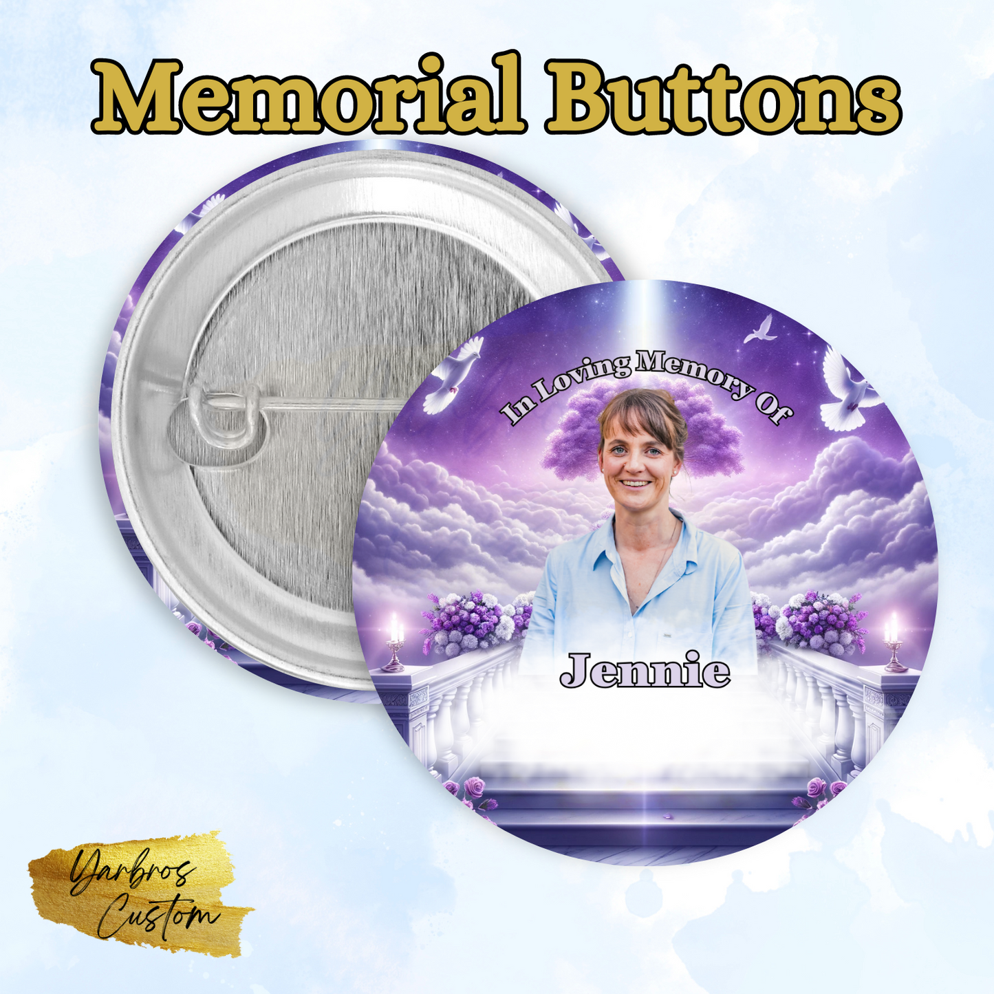 Memorial Buttons