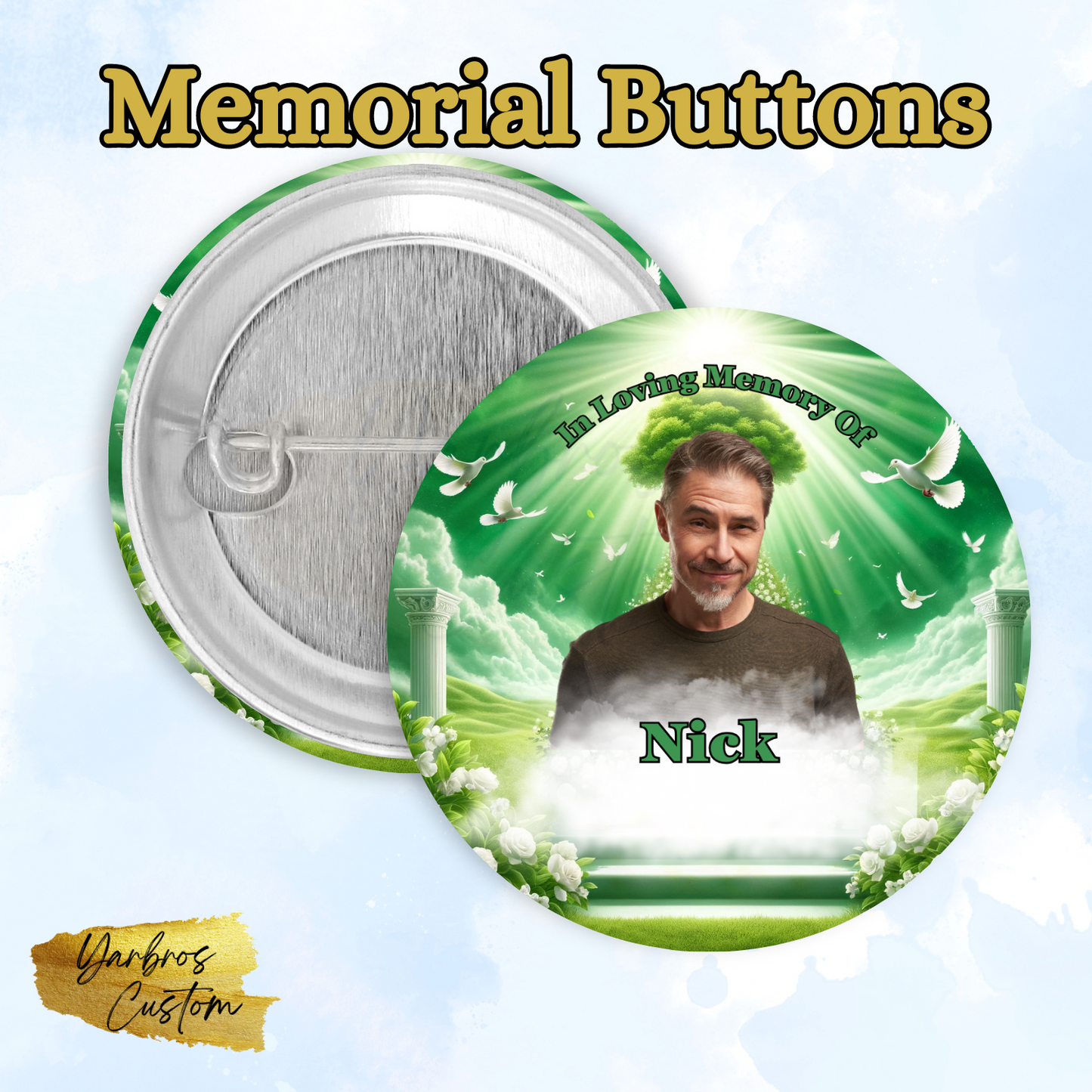 Memorial Buttons