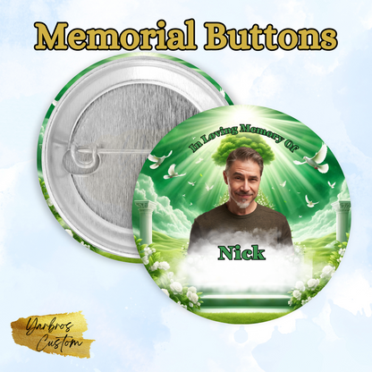Memorial Buttons
