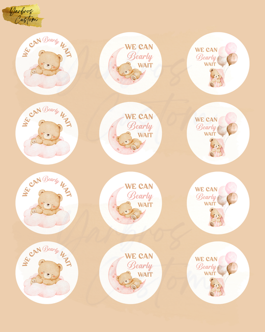 We Can Bearly Wait Edible Images