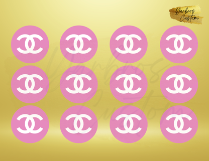 Edible 2" Circle Images