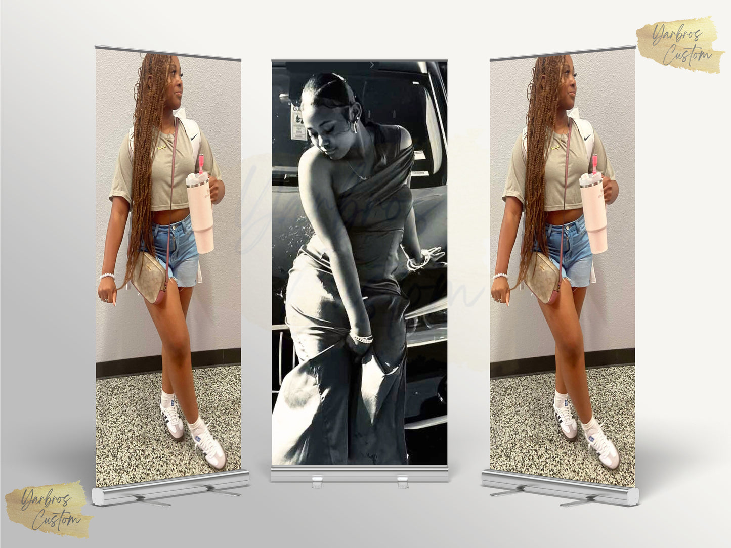 Combo Retractable Banner Set