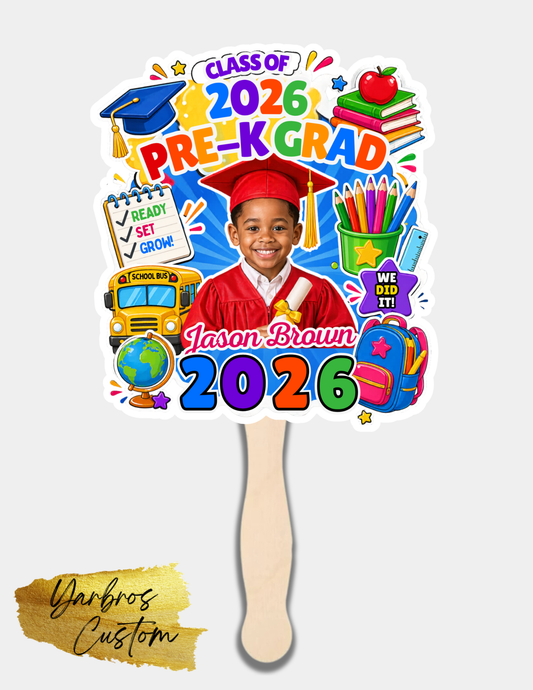 Kindergarten/ Pre Grad Fans
