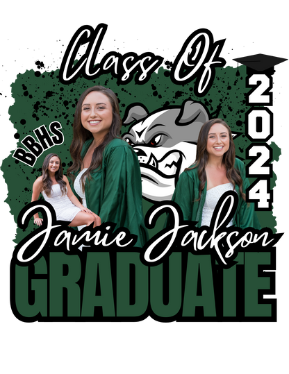 Graduation T-shirt Template