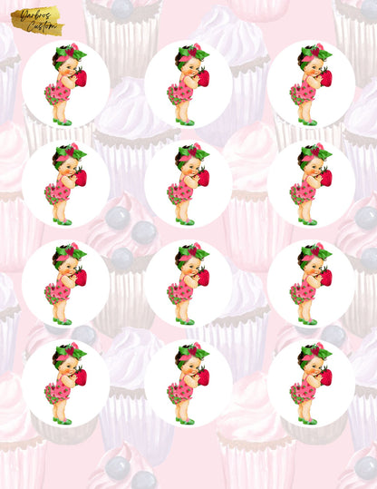 Strawberry Shortcake Edible Images