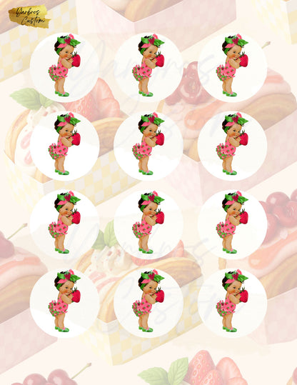 Strawberry Shortcake Edible Images