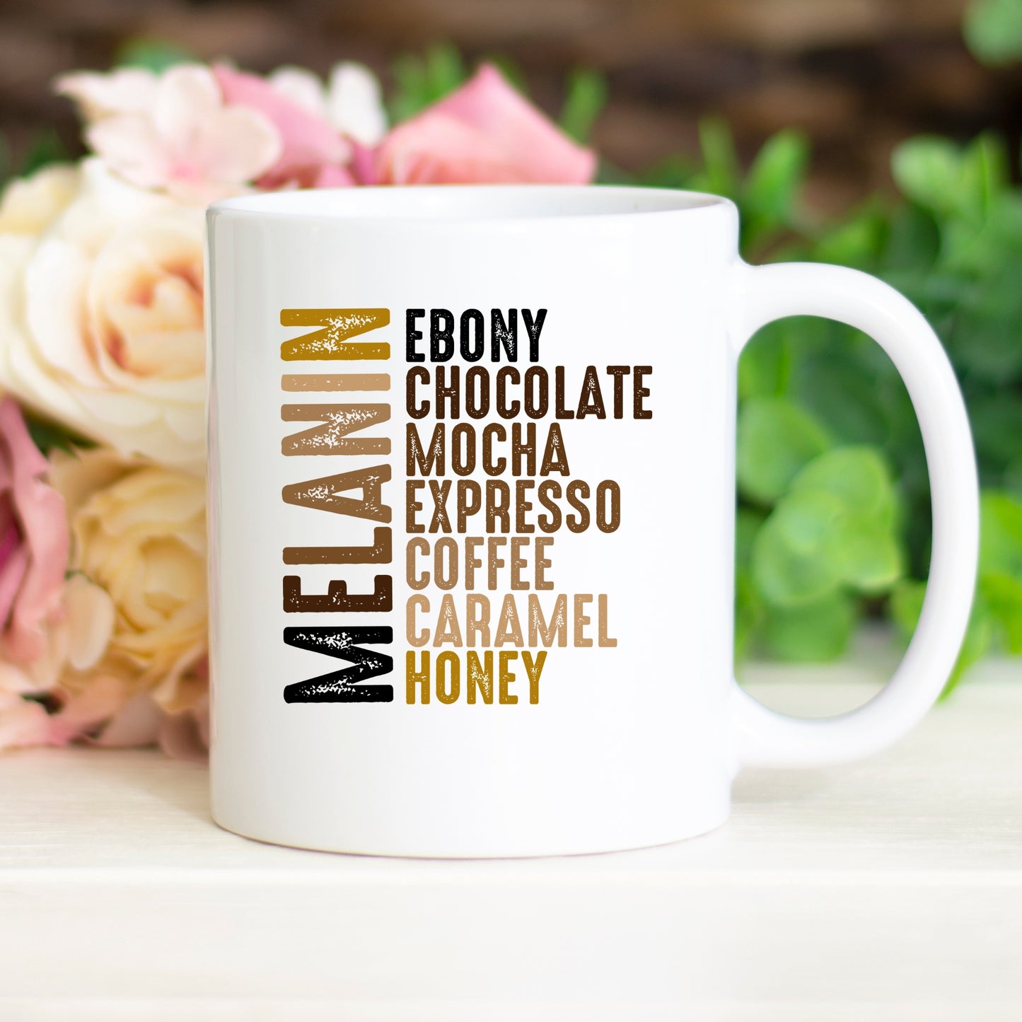 Radiate Confidence: Melanin 12oz Mug