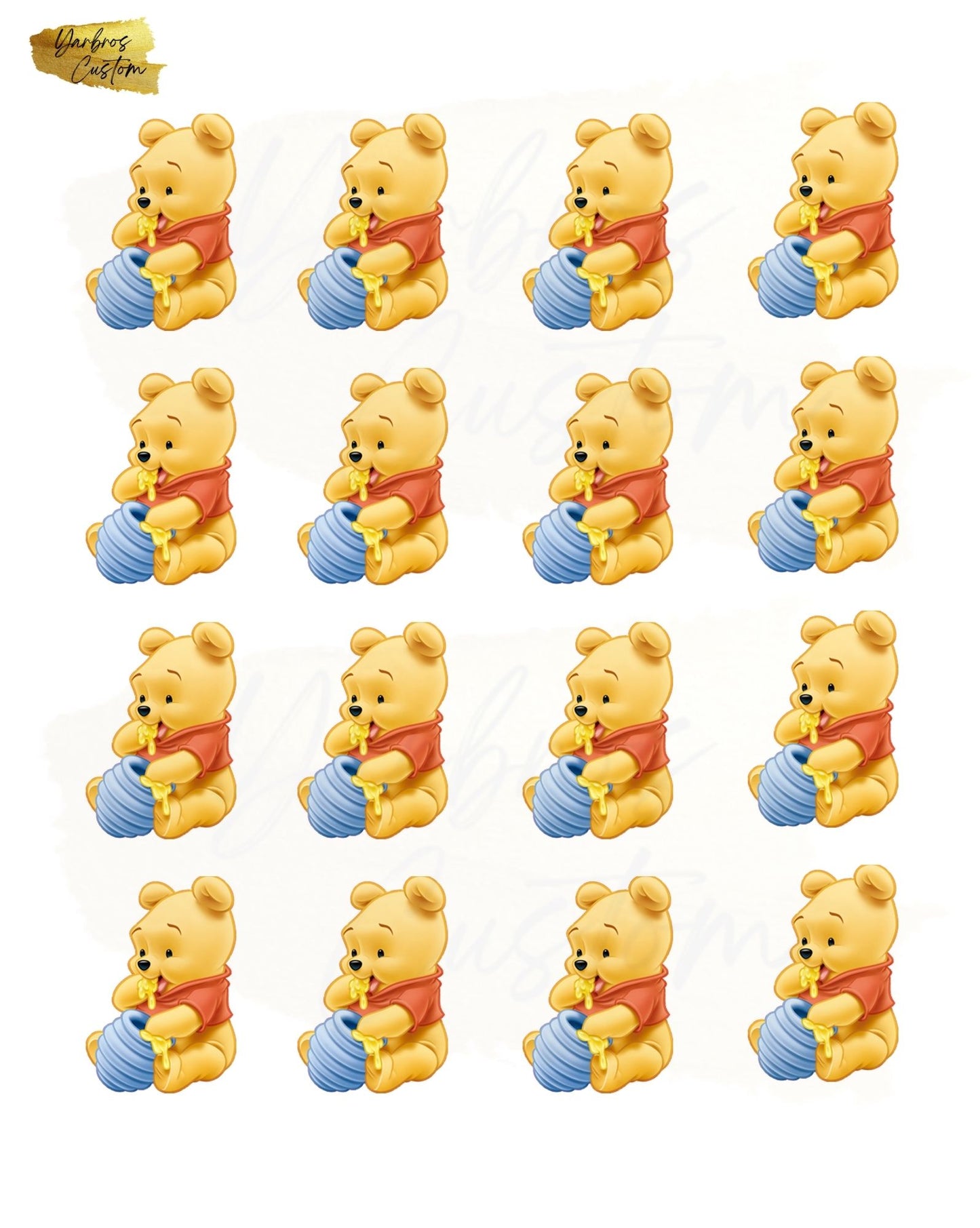 Pooh Edible Images