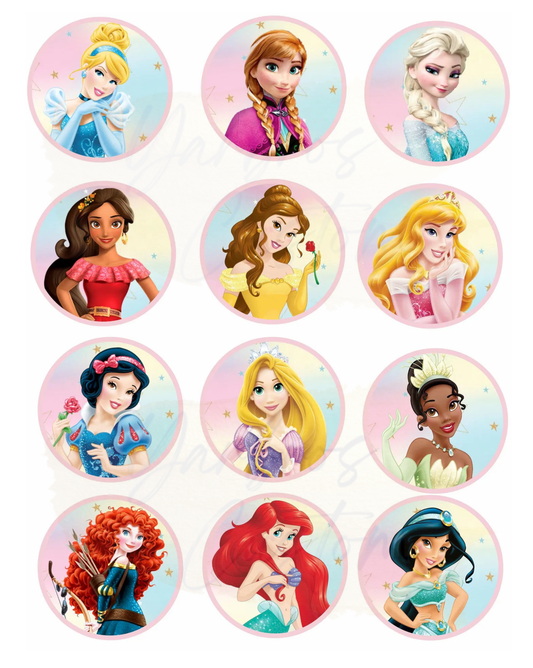 Princess Edible Images