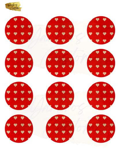 Valentines Edible Images