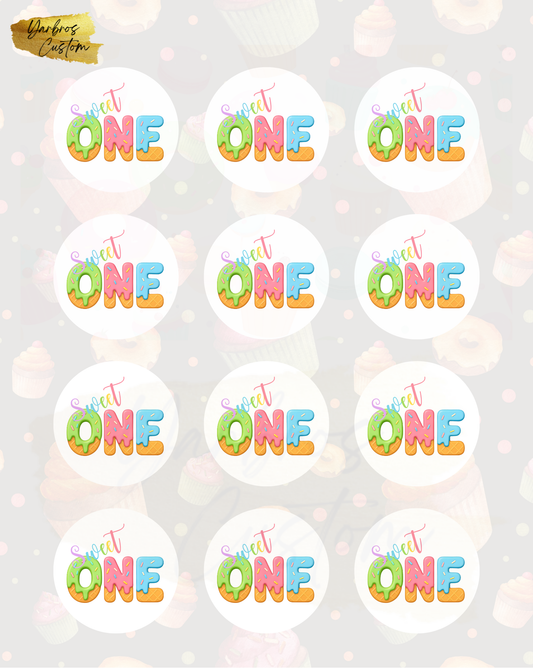 Sweet One Edible Images